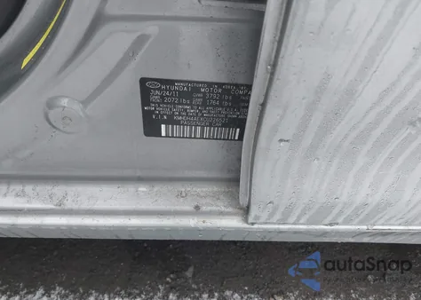 2012 Hyundai Elantra Limited (Ulsan Plant) из США, поврежденный, VIN KMHDH4AEXCU226521